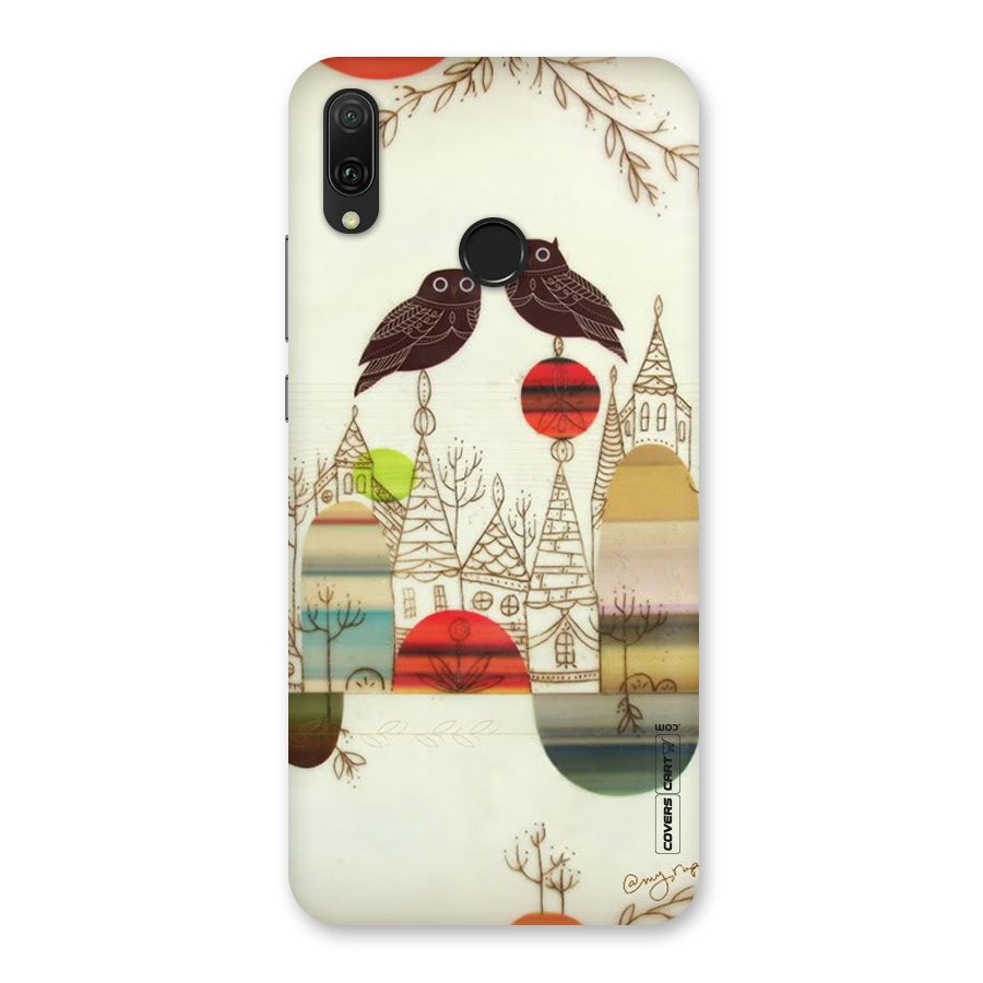 Owl Art Back Case for Huawei Y9 (2019)
