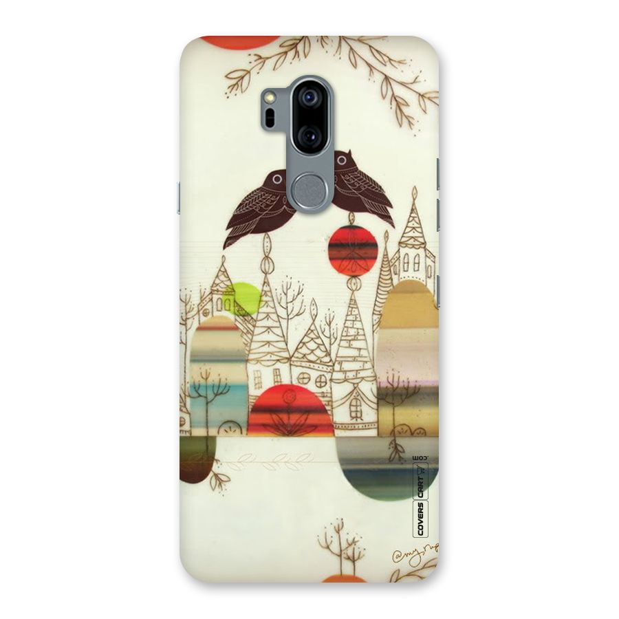 Owl Art Back Case for LG G7