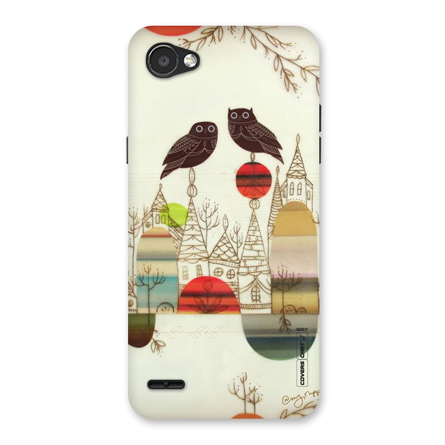 Owl Art Back Case for LG Q6