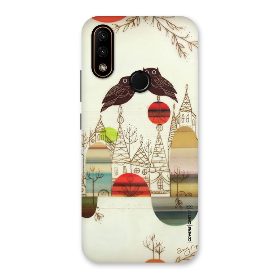 Owl Art Back Case for Lenovo A6 Note