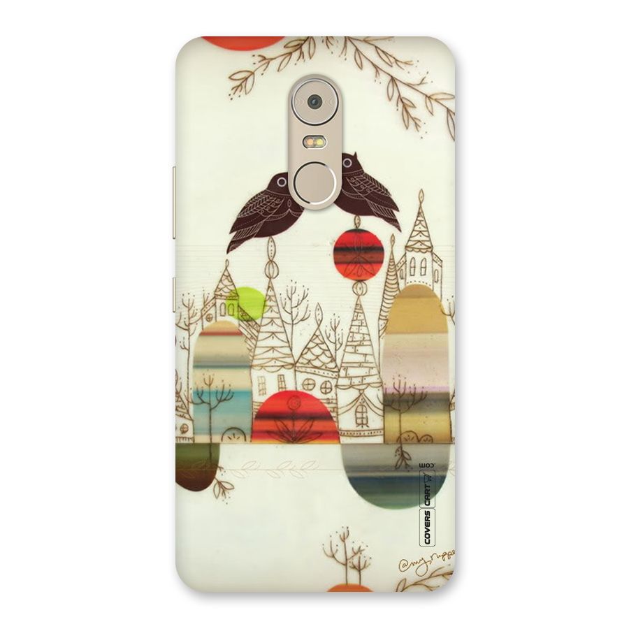 Owl Art Back Case for Lenovo K6 Note