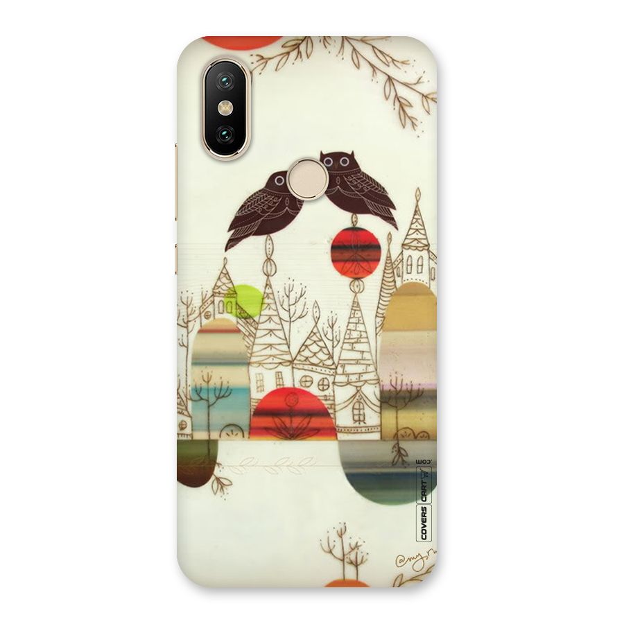 Owl Art Back Case for Mi A2
