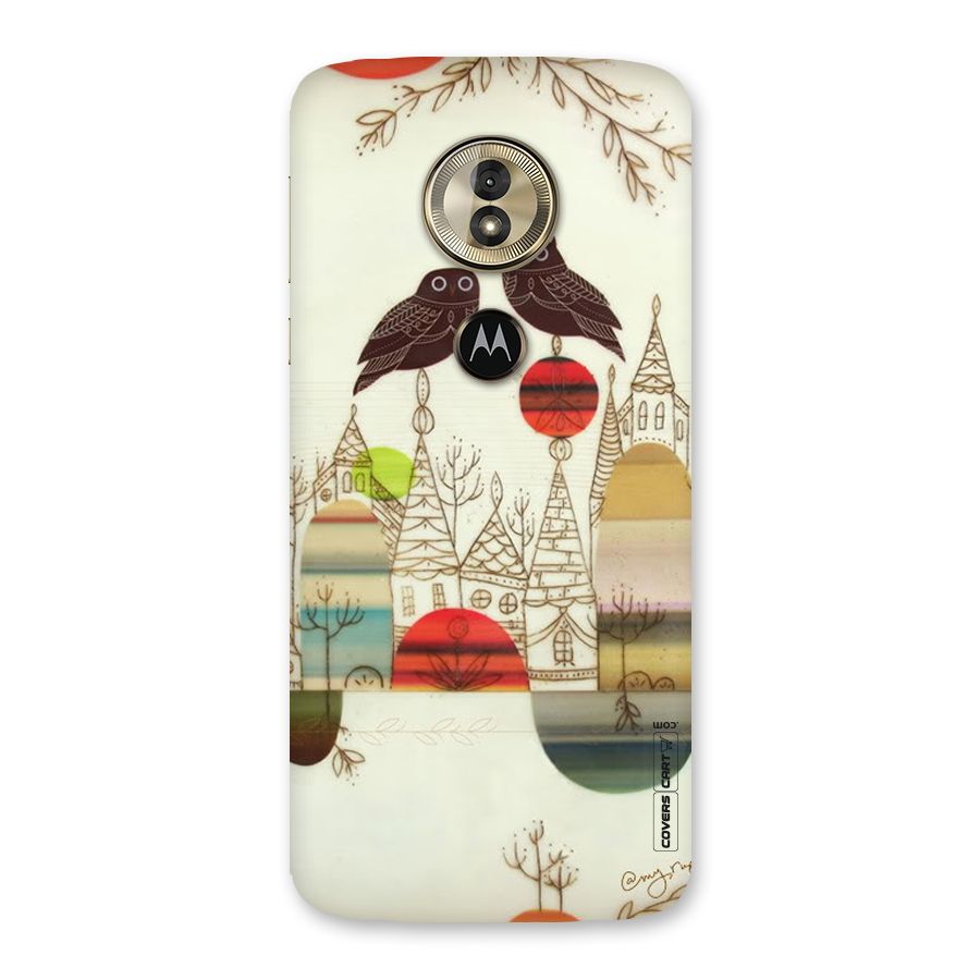 Owl Art Back Case for Moto G6 Play