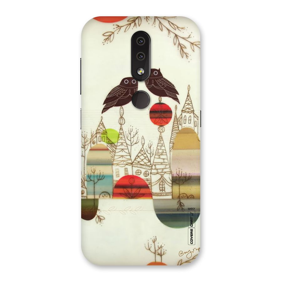 Owl Art Back Case for Nokia 4.2