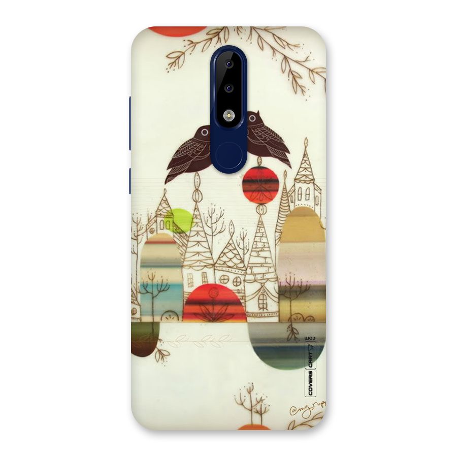 Owl Art Back Case for Nokia 5.1 Plus