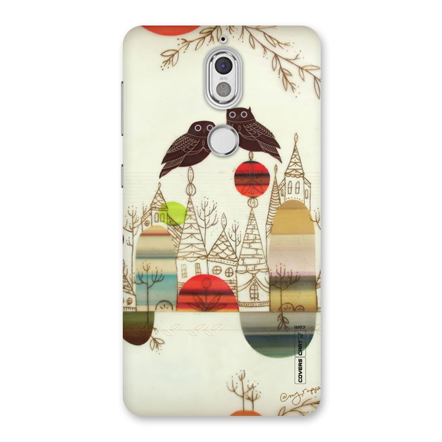 Owl Art Back Case for Nokia 7