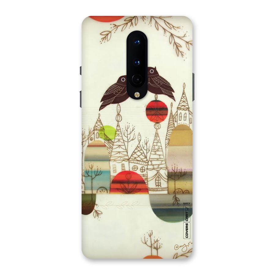 Owl Art Back Case for OnePlus 8