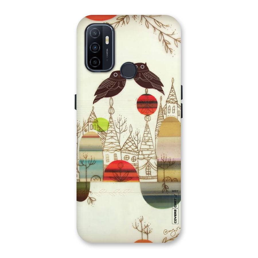 Owl Art Back Case for Oppo A32