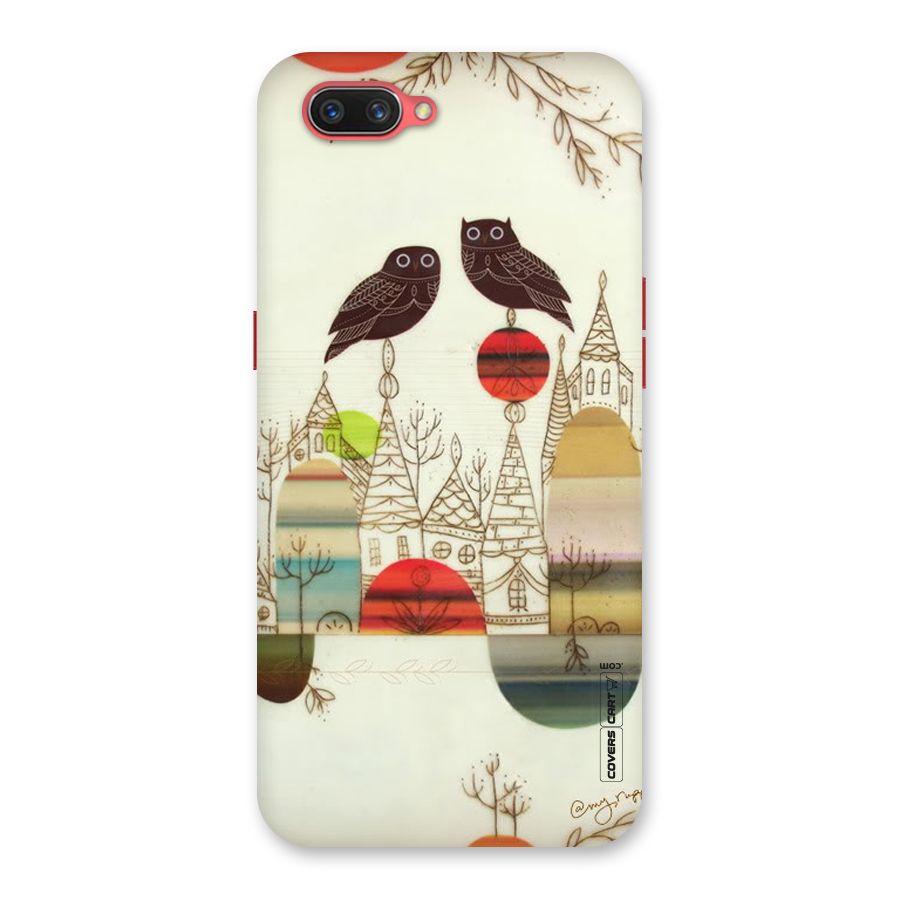 Owl Art Back Case for Oppo A3s