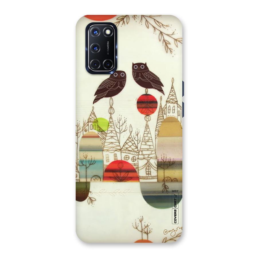 Owl Art Back Case for Oppo A52