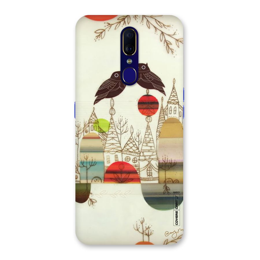 Owl Art Back Case for Oppo A9
