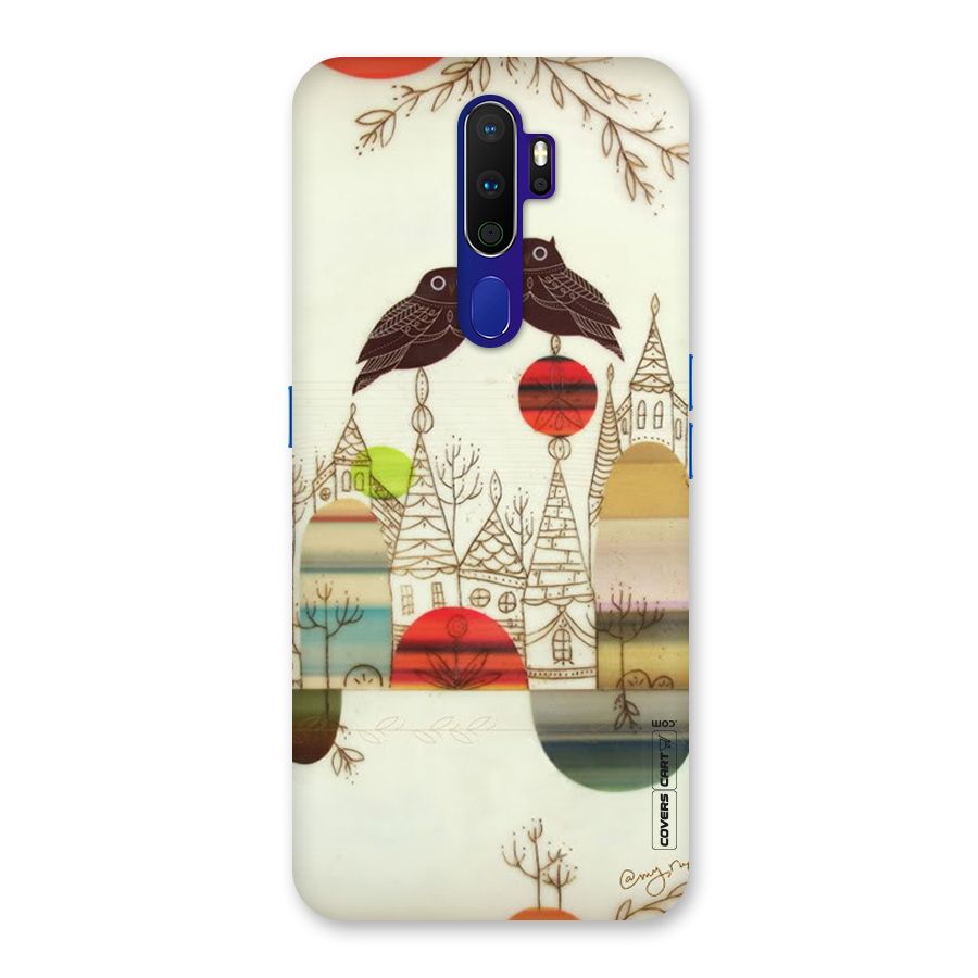 Owl Art Back Case for Oppo A9 (2020)