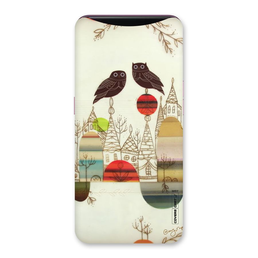 Owl Art Back Case for Oppo Find X