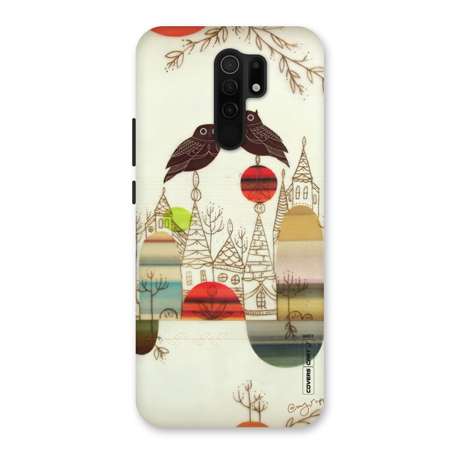 Owl Art Back Case for Poco M2