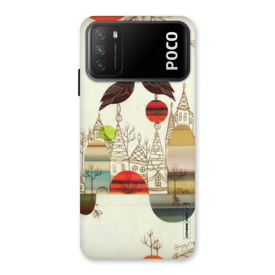 Owl Art Back Case for Poco M3