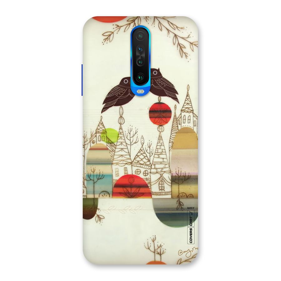 Owl Art Back Case for Poco X2