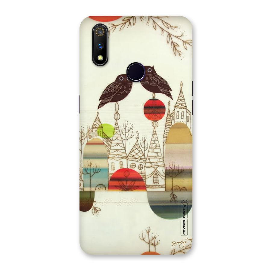 Owl Art Back Case for Realme 3 Pro