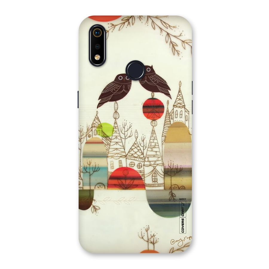 Owl Art Back Case for Realme 3i