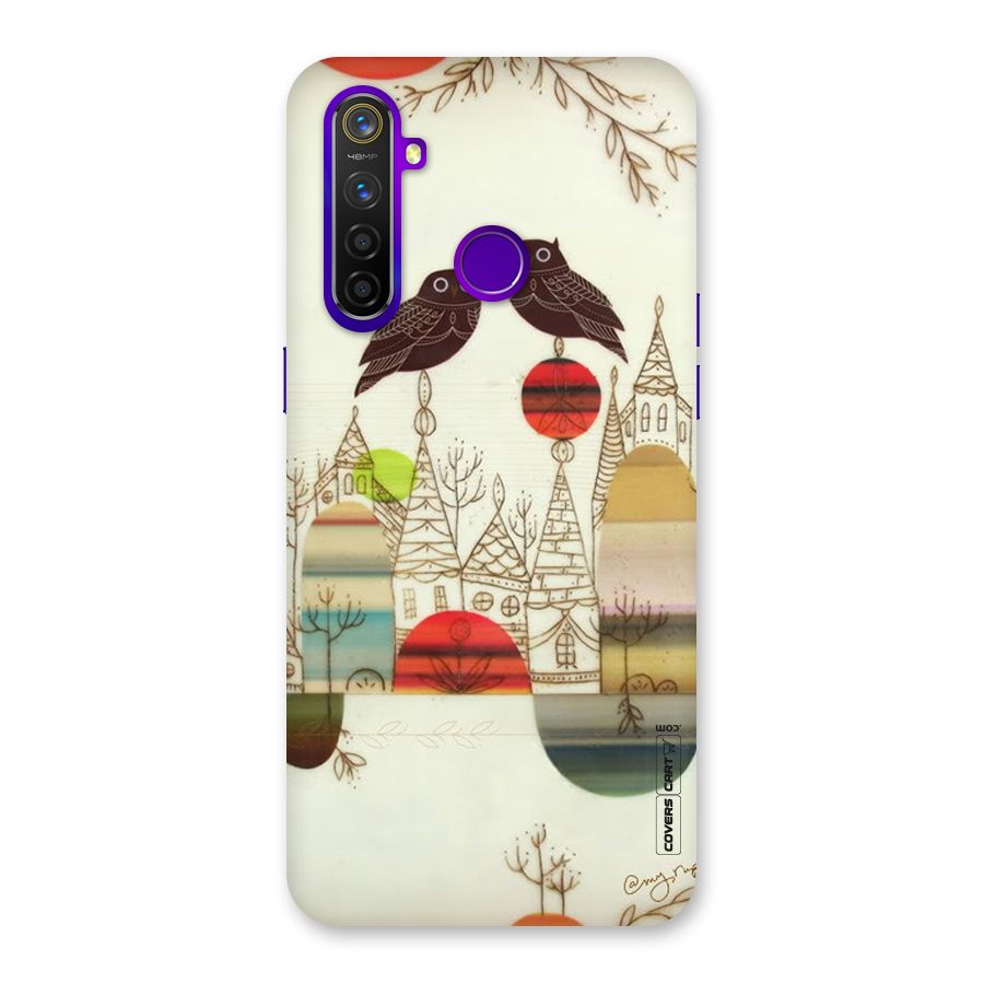 Owl Art Back Case for Realme 5 Pro