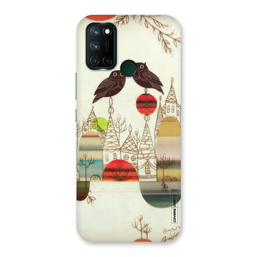Owl Art Back Case for Realme 7i