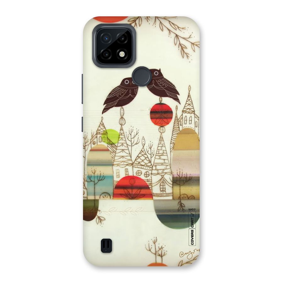 Owl Art Back Case for Realme C21