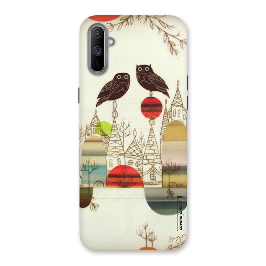 Owl Art Back Case for Realme C3