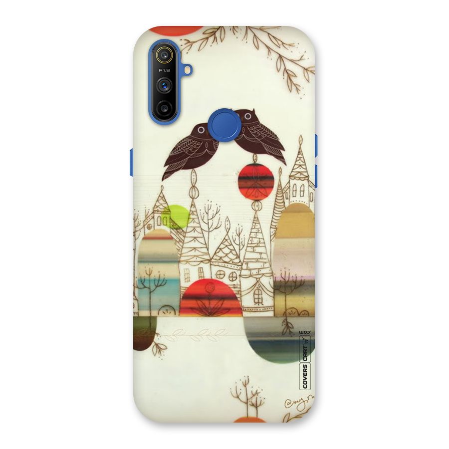 Owl Art Back Case for Realme Narzo 10A