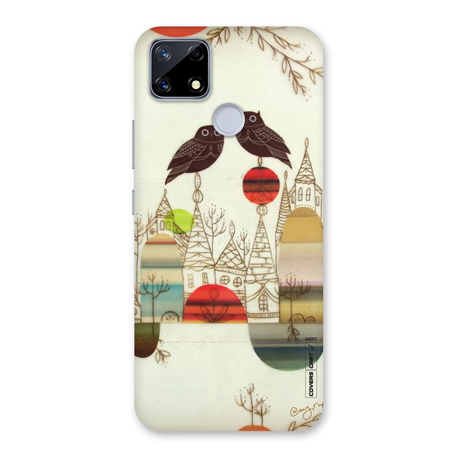 Owl Art Back Case for Realme Narzo 20