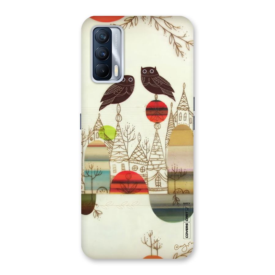 Owl Art Back Case for Realme X7