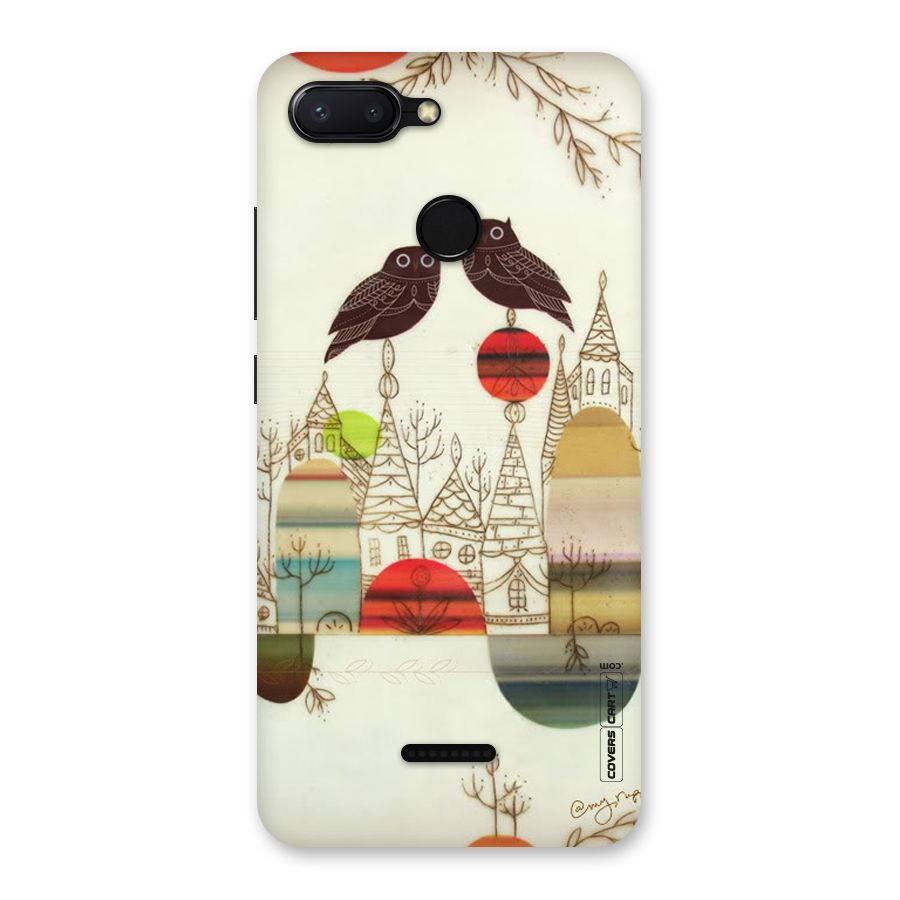 Owl Art Back Case for Redmi 6