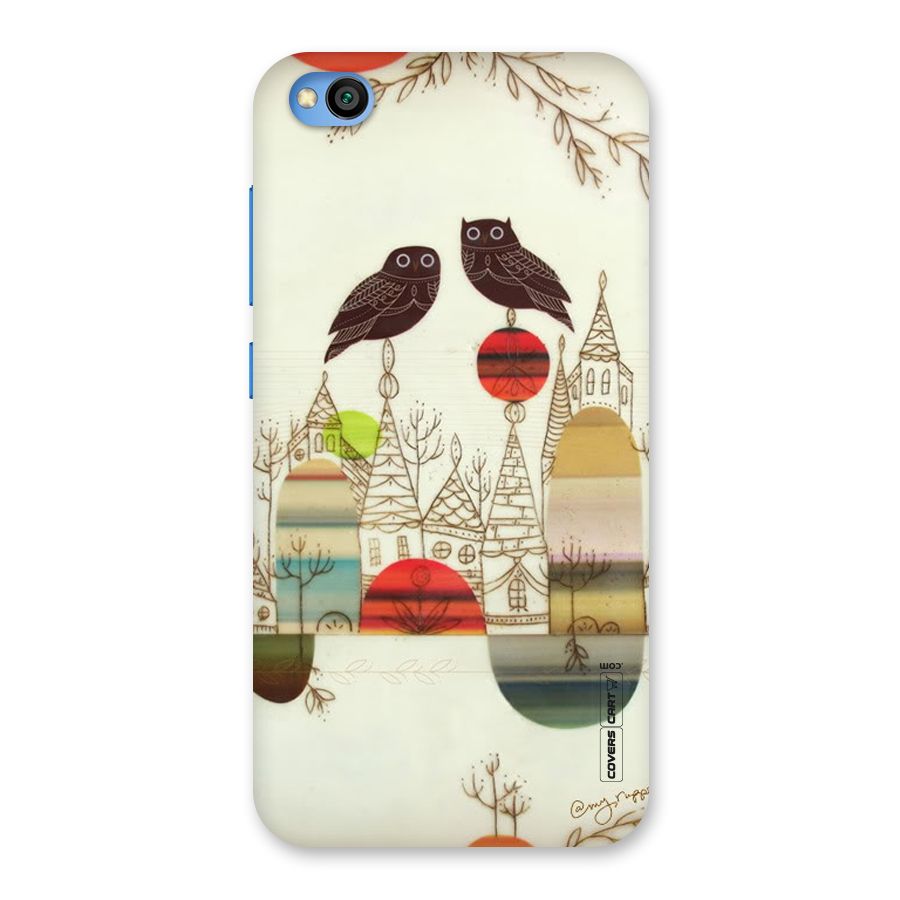Owl Art Back Case for Redmi Go