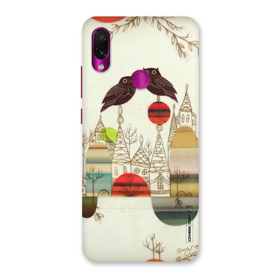 Owl Art Back Case for Redmi Note 7 Pro