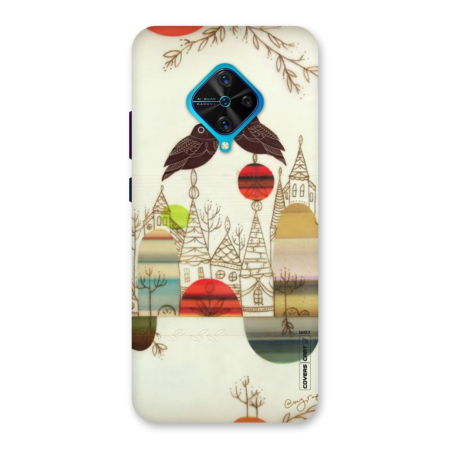 Owl Art Back Case for Vivo S1 Pro