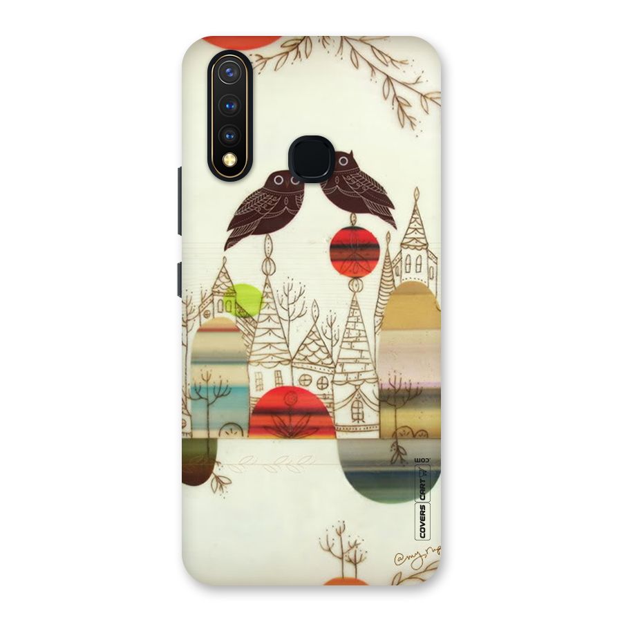 Owl Art Back Case for Vivo U20