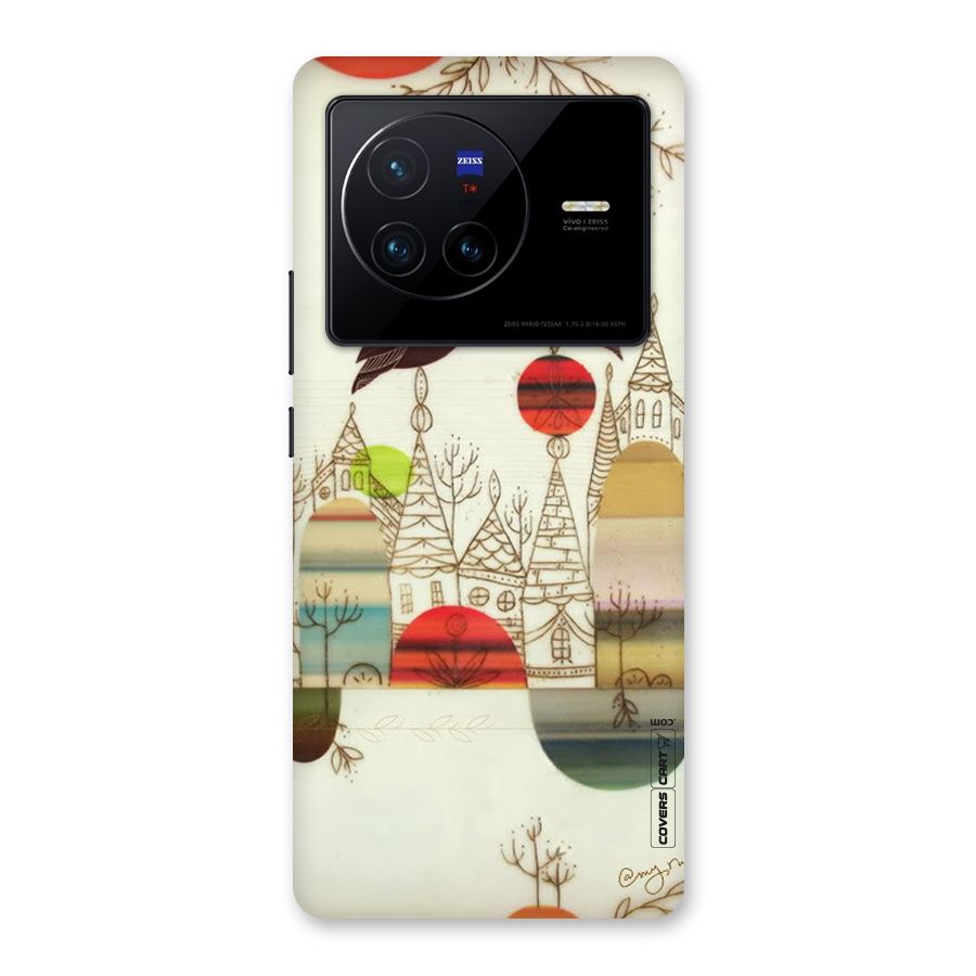 Owl Art Back Case for Vivo X80