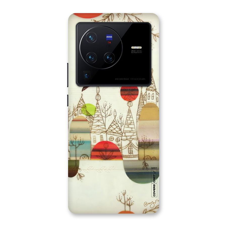 Owl Art Back Case for Vivo X80 Pro