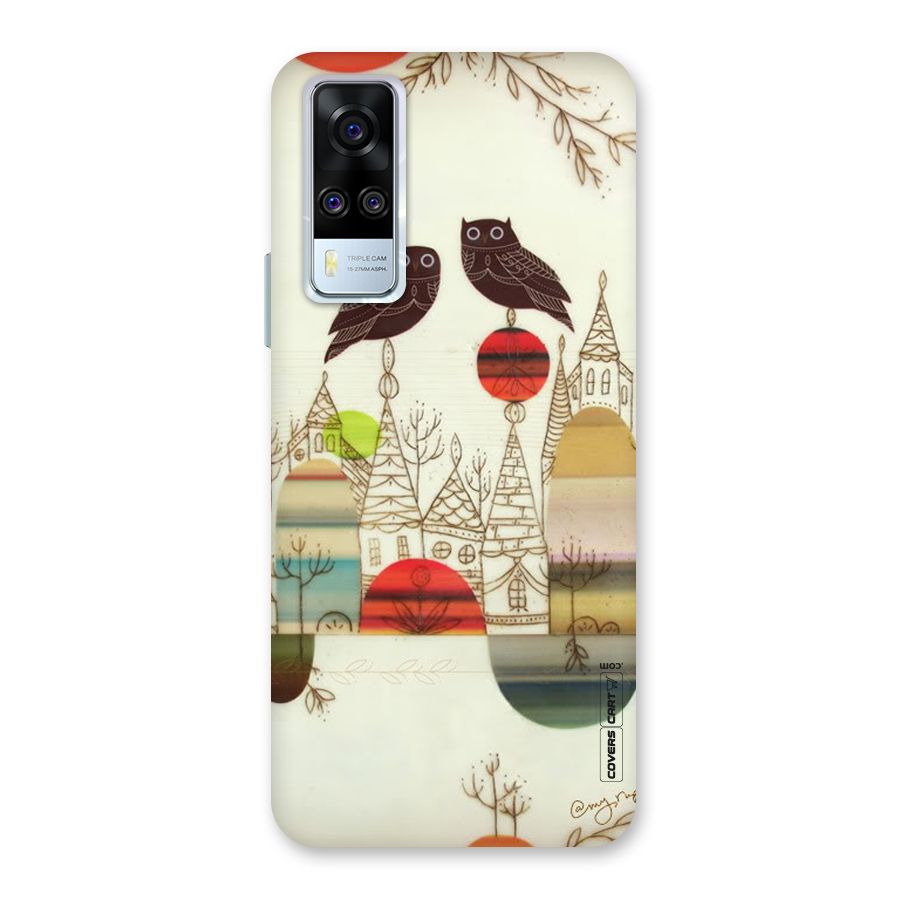 Owl Art Back Case for Vivo Y31