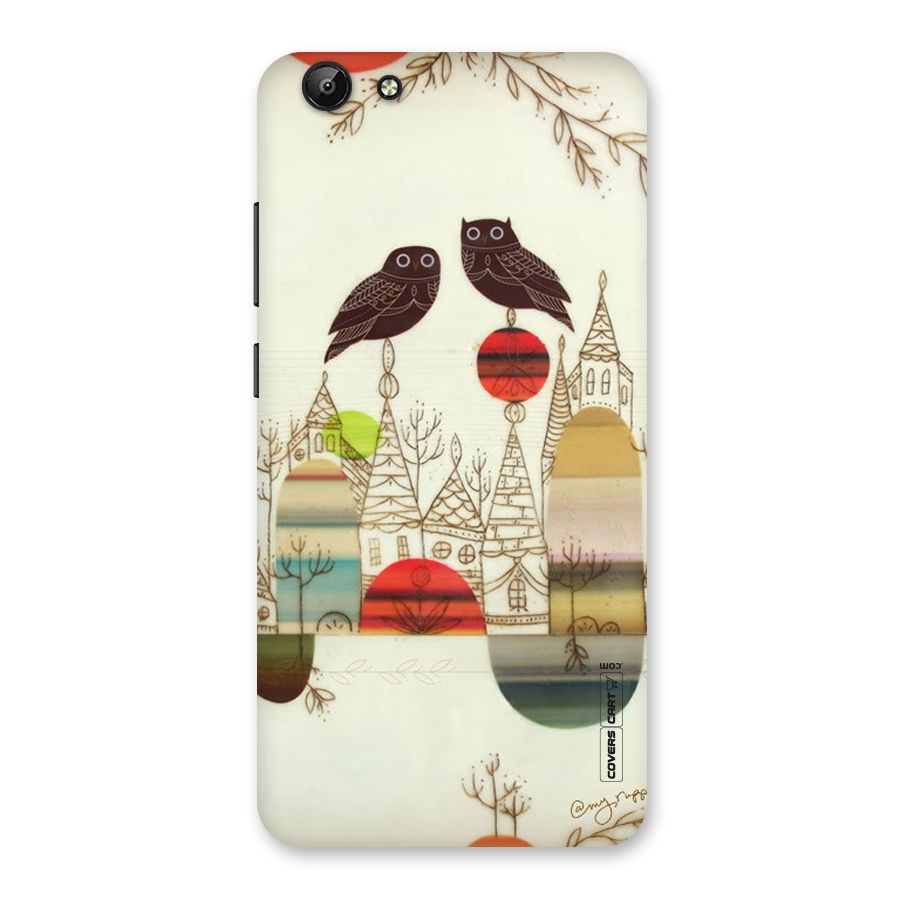 Owl Art Back Case for Vivo Y69