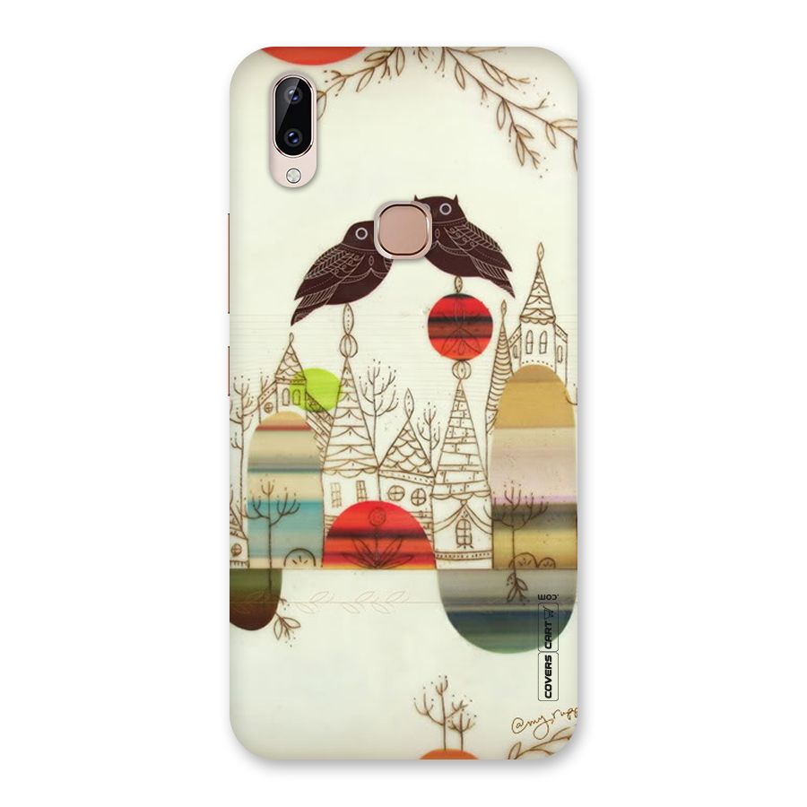 Owl Art Back Case for Vivo Y83 Pro