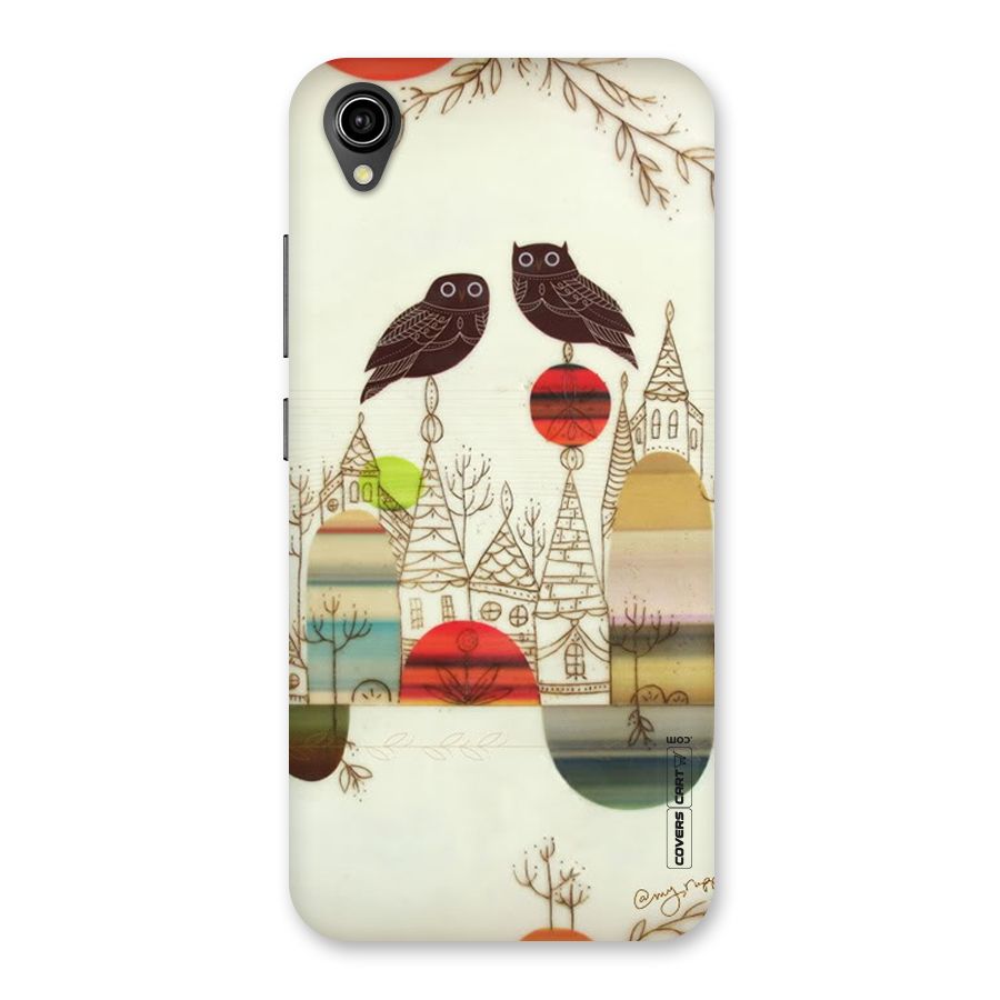 Owl Art Back Case for Vivo Y90
