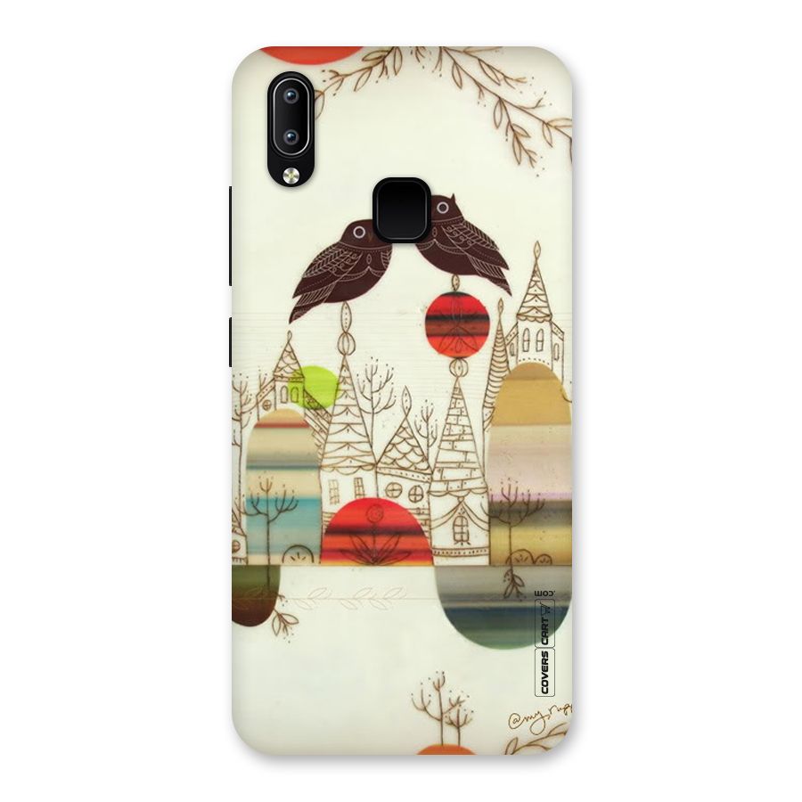 Owl Art Back Case for Vivo Y93