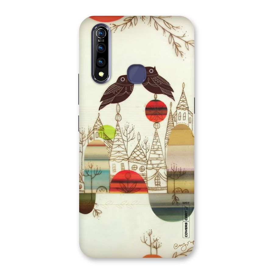 Owl Art Back Case for Vivo Z1 Pro