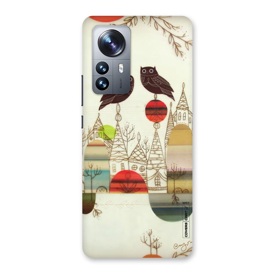 Owl Art Back Case for Xiaomi 12 Pro