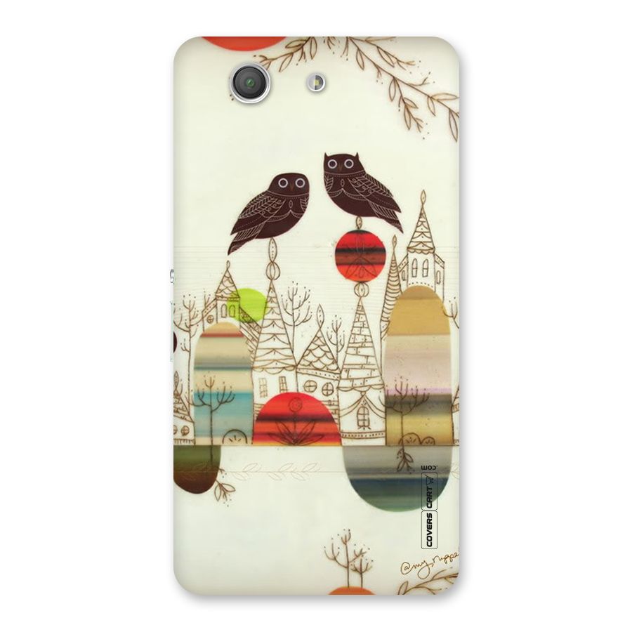 Owl Art Back Case for Xperia Z3 Compact