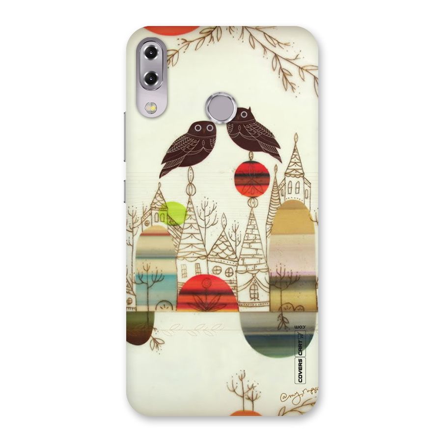 Owl Art Back Case for Zenfone 5Z
