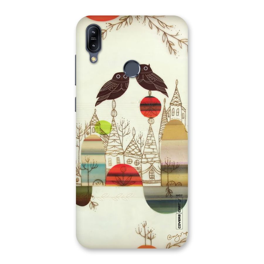 Owl Art Back Case for Zenfone Max M2