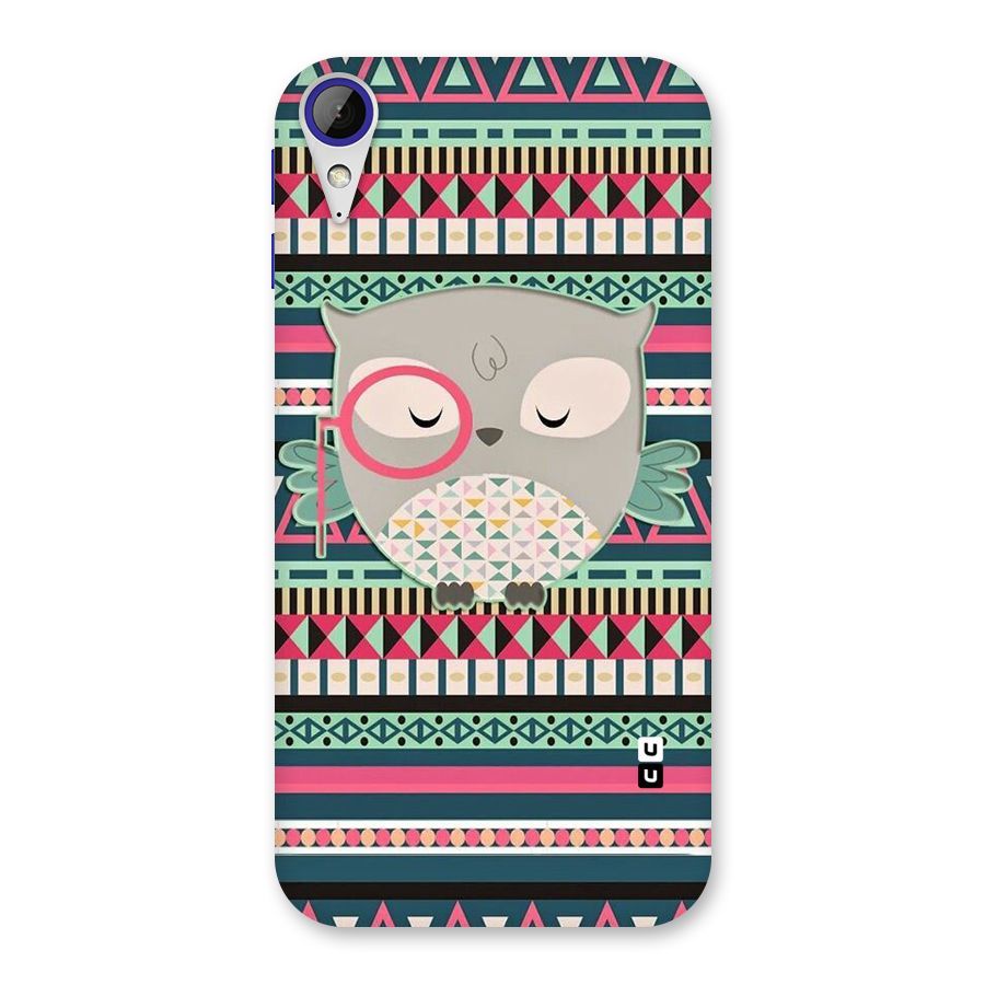 Owl Cute Pattern Back Case for Desire 830