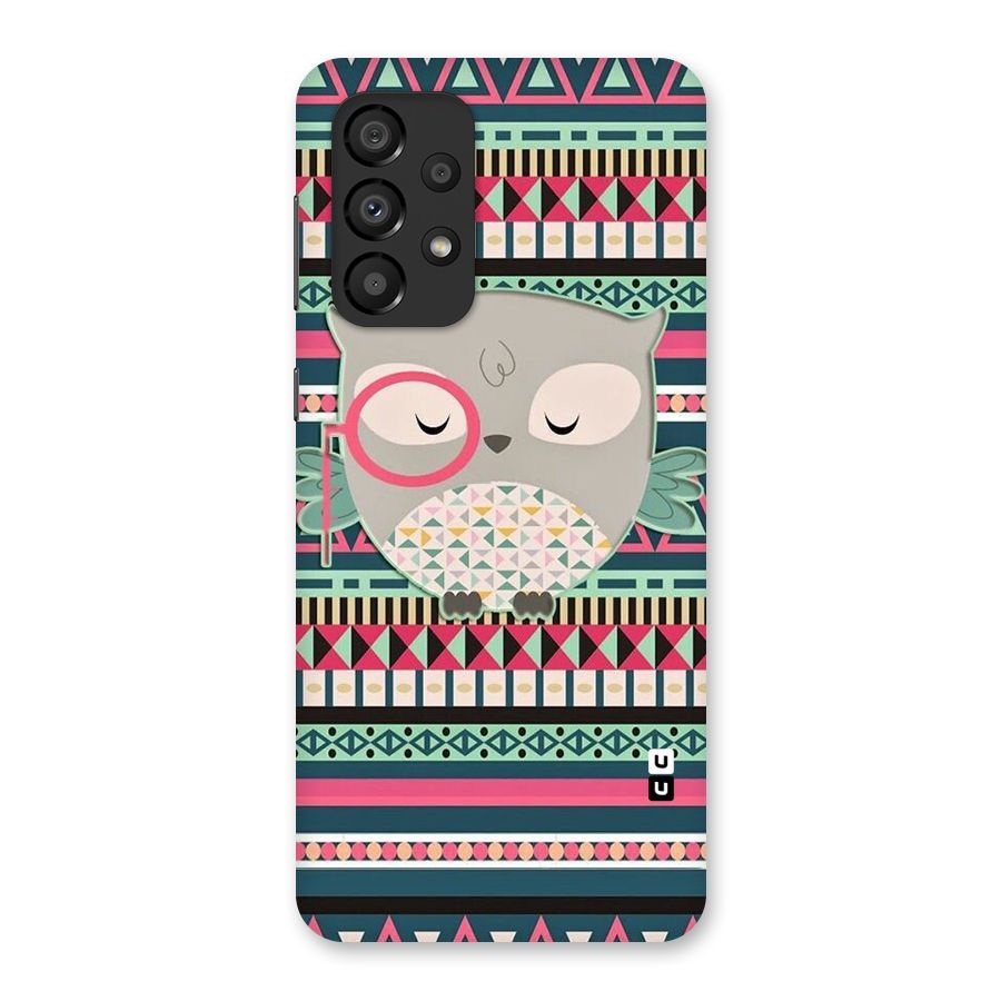 Owl Cute Pattern Back Case for Galaxy A33 5G