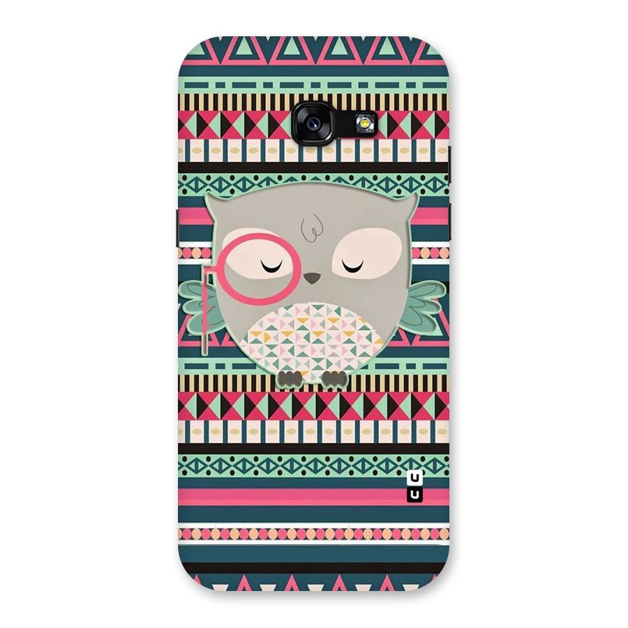 Owl Cute Pattern Back Case for Galaxy A5 2017