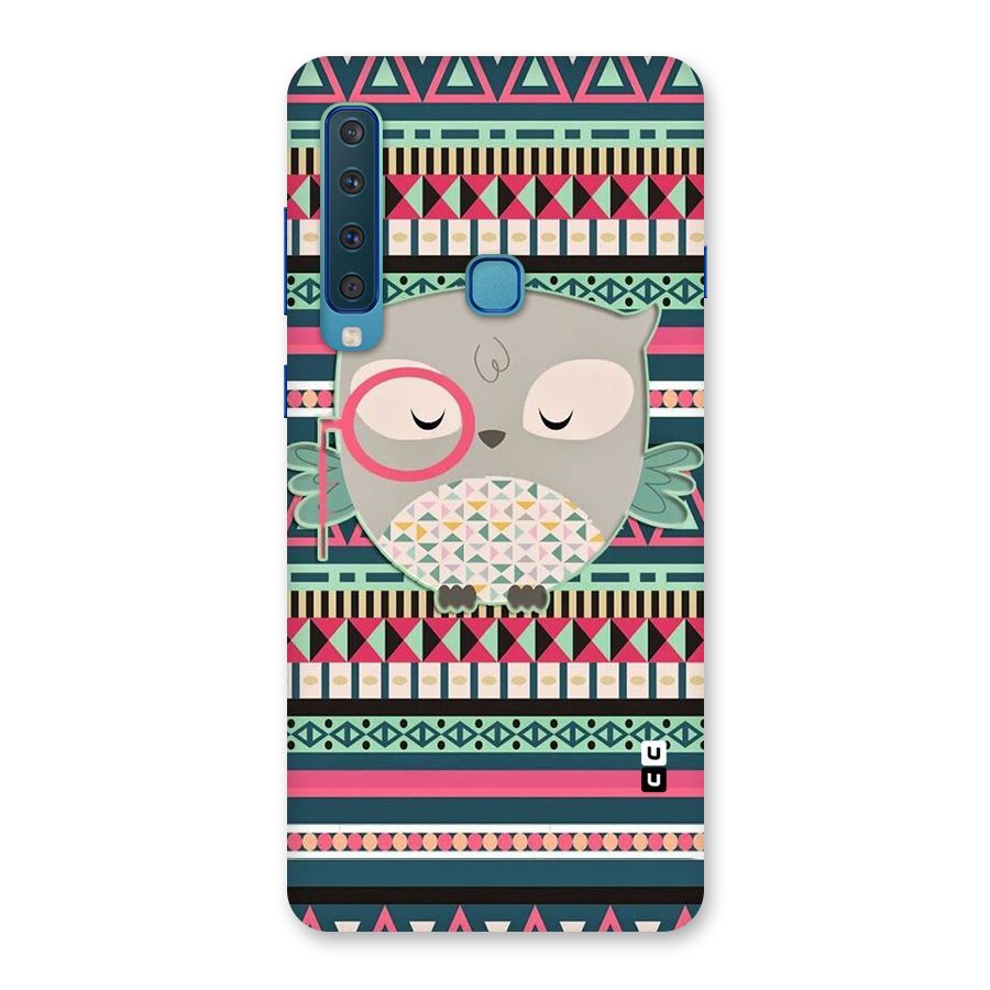 Owl Cute Pattern Back Case for Galaxy A9 (2018)